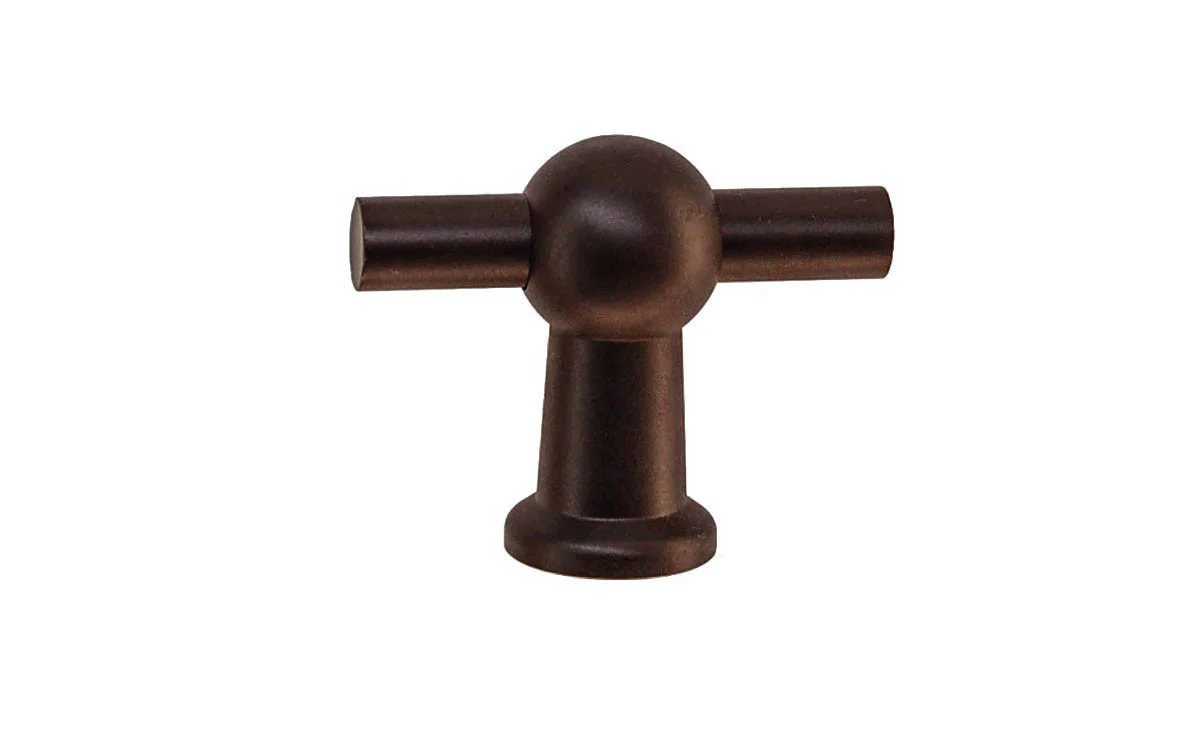 Solid Brass Ball-Style Handle ~ 1-3/4" Wide - Image 3