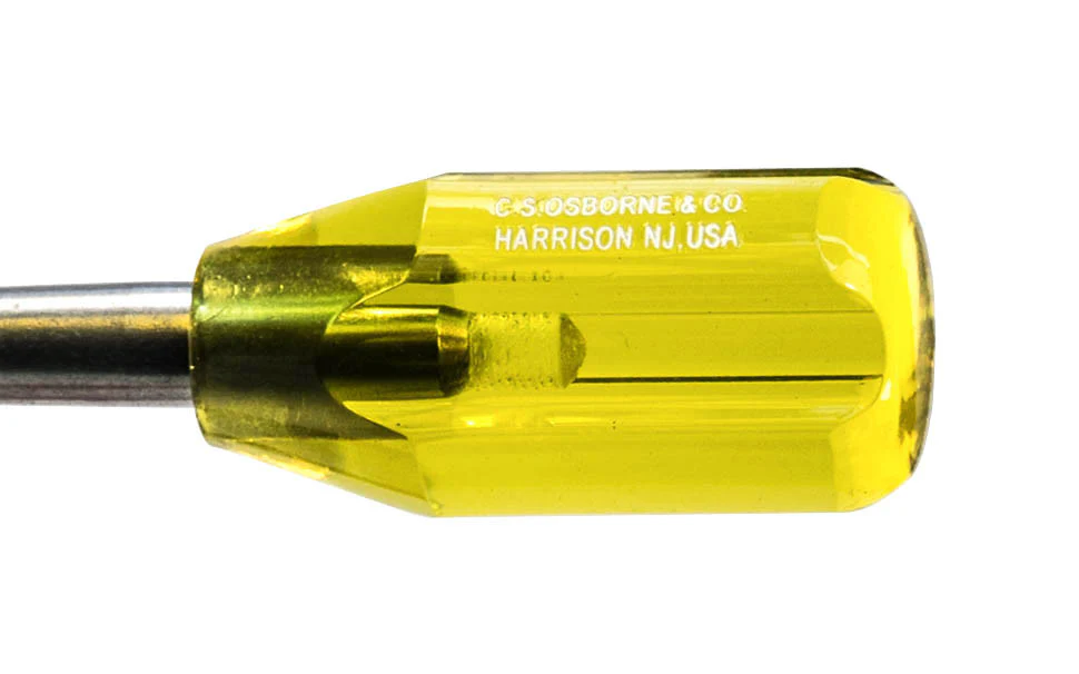 CS Osborne Heavy Duty Scratch Awl ~ 5-1/2" Long Blade - Image 3