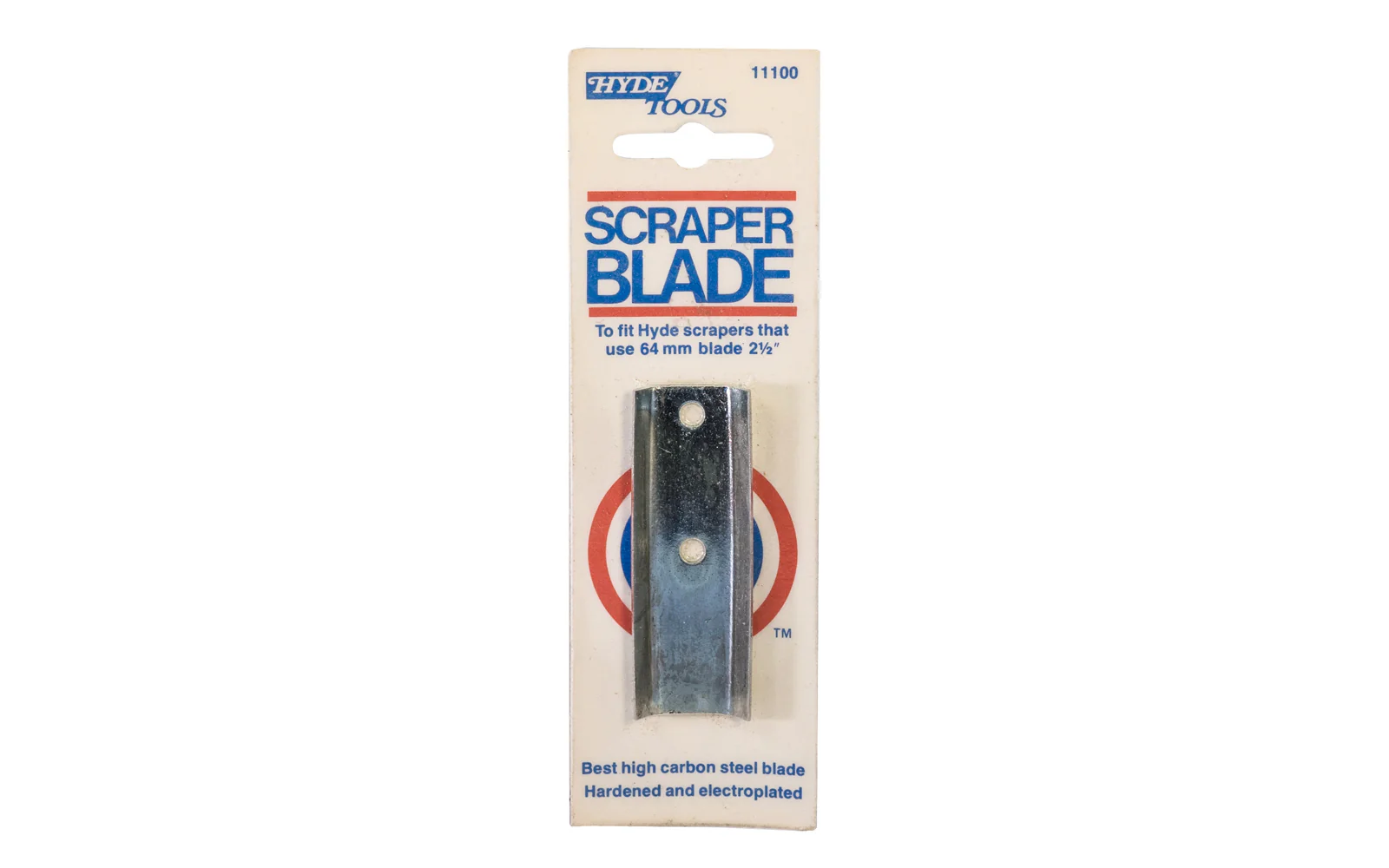 Hyde Tools 2-1/2" Double Edge Scraper Blade - 11100