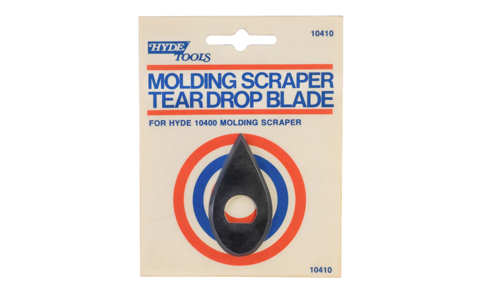 Hyde Tools Tear Drop Blade for Moulding Scraper - 10410