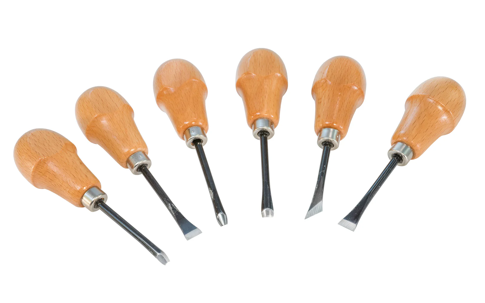 Japanese 6-Piece Palm Handle Carving Set