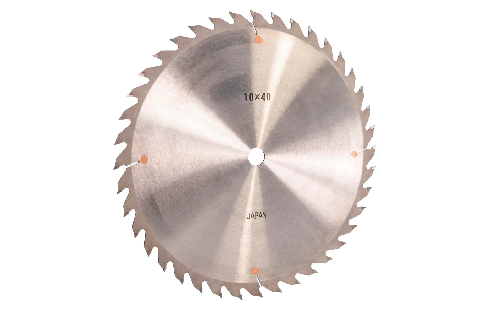 Japanese Sanwa 10" Circular Saw Blade - 40 Tooth - 15° Hook