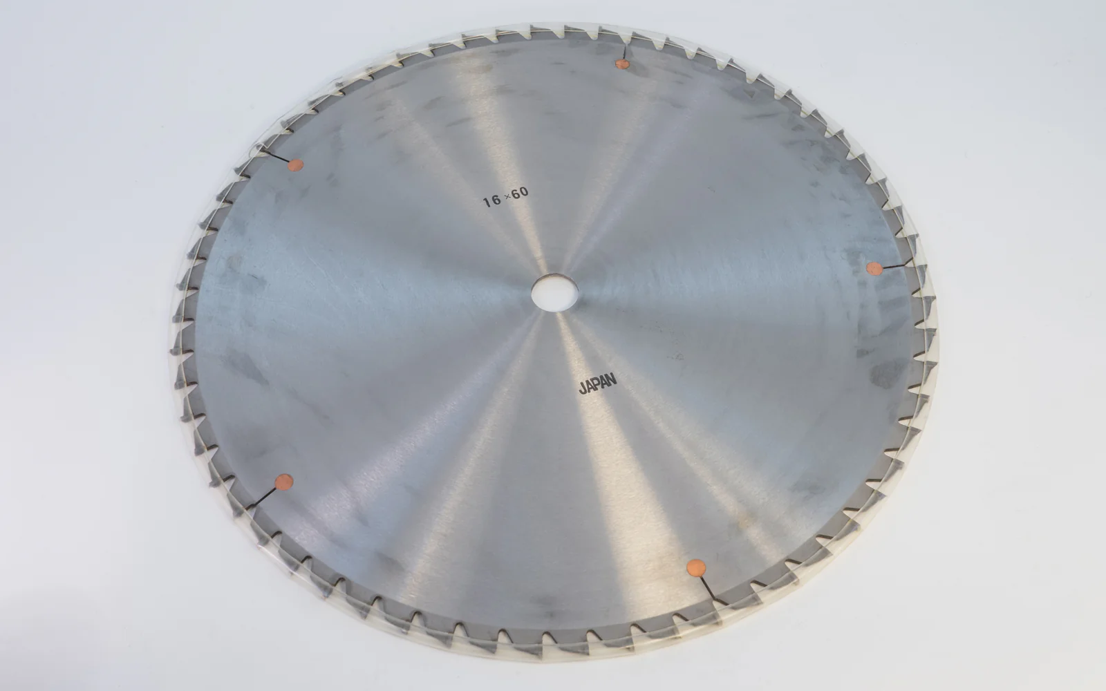 Japanese Sanwa 16" Circular Saw Blade - 60 Tooth - 0° Hook