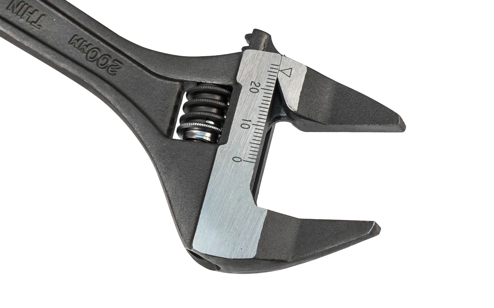 Japanese Thin Bent-Nose Adjustable Wrench - Image 3