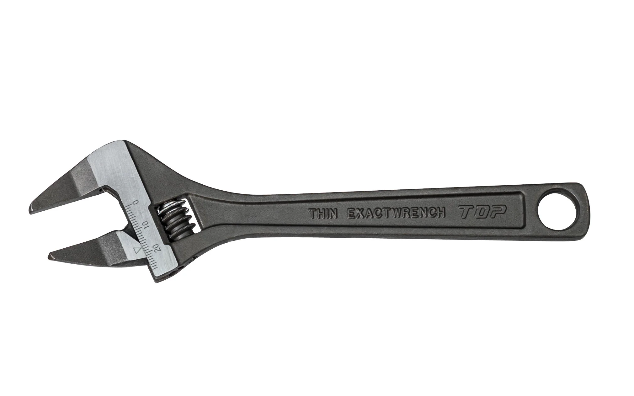 Japanese Thin Bent-Nose Adjustable Wrench - Image 5