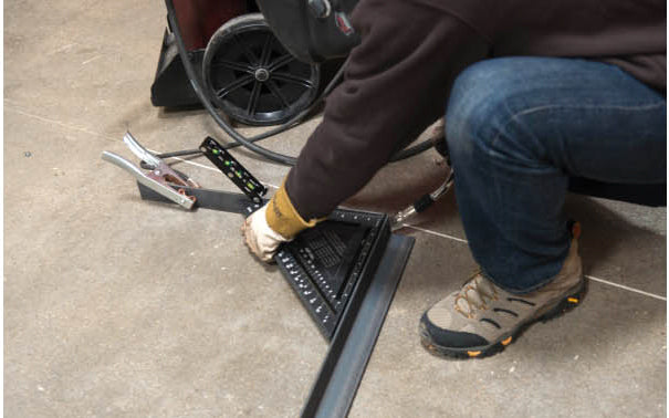 12" Aluminum Laser Etched Rafter Square - Image 2