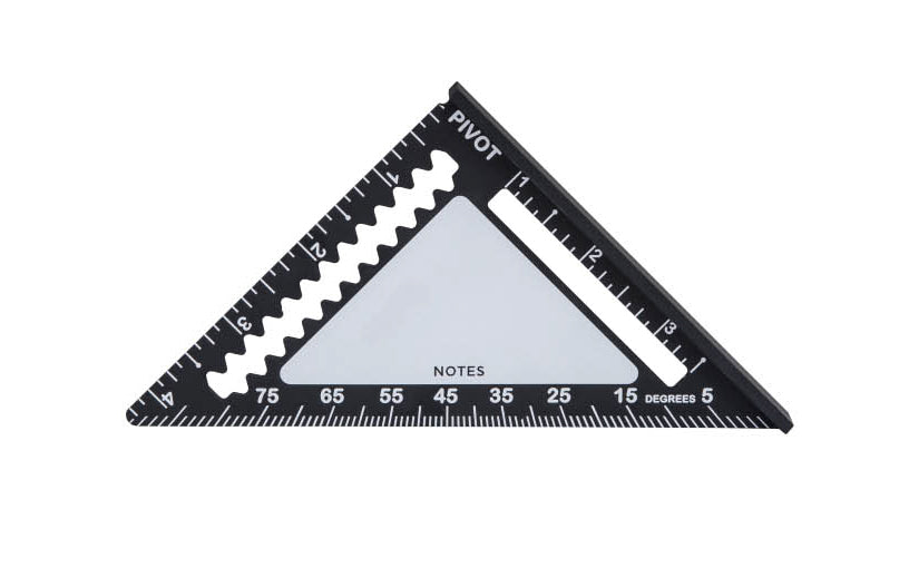 Johnson Level 4-1/2" Aluminum "Easy Read" Finish Square - Image 2