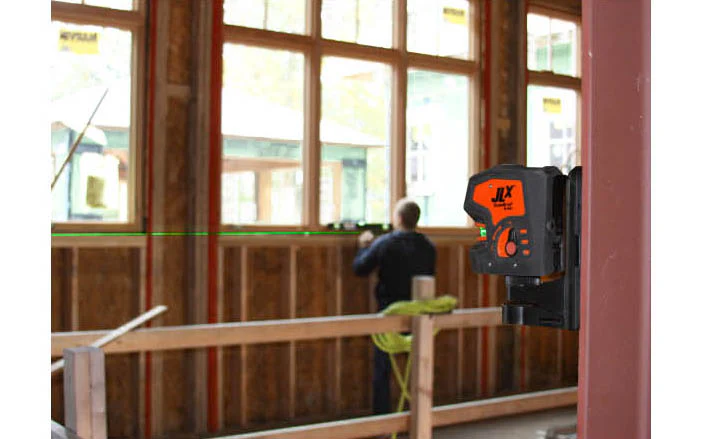 Johnson Level "JLX" Self-Leveling 180° Cross-Line Laser ~ 40-6681 - Image 3