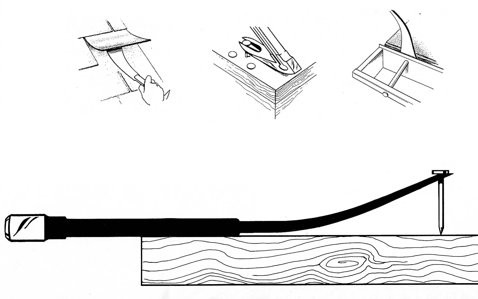 Dogyu Japanese Carpenter's Pry Bar - Image 11
