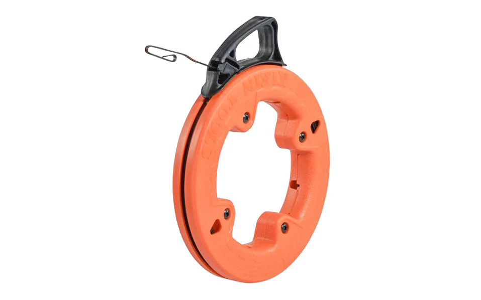 Klein Tools 65' Steel Fish Tape - 1/8" Wide - Image 2