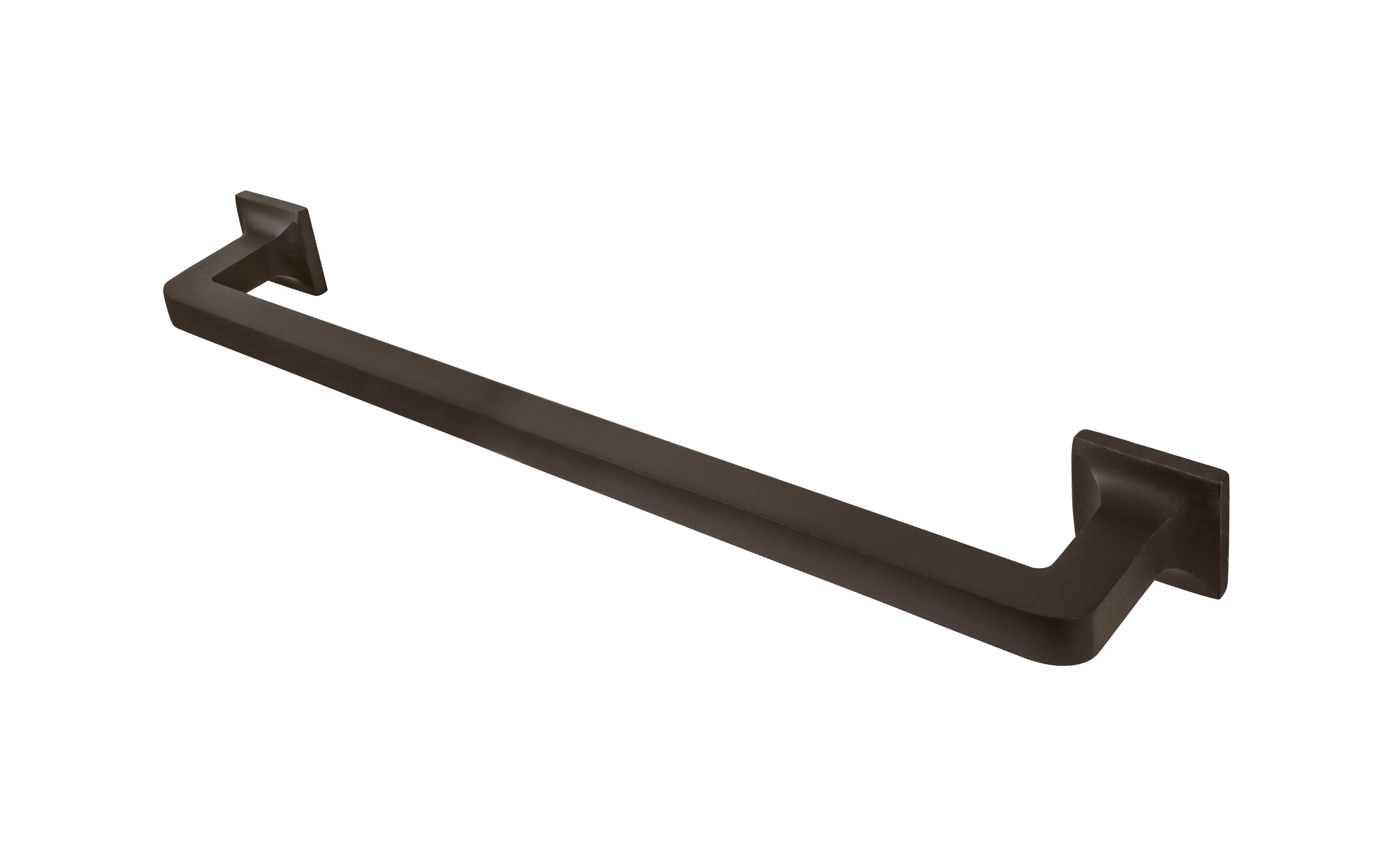 Large Solid Brass Handle ~ 8" On Centers - Image 4
