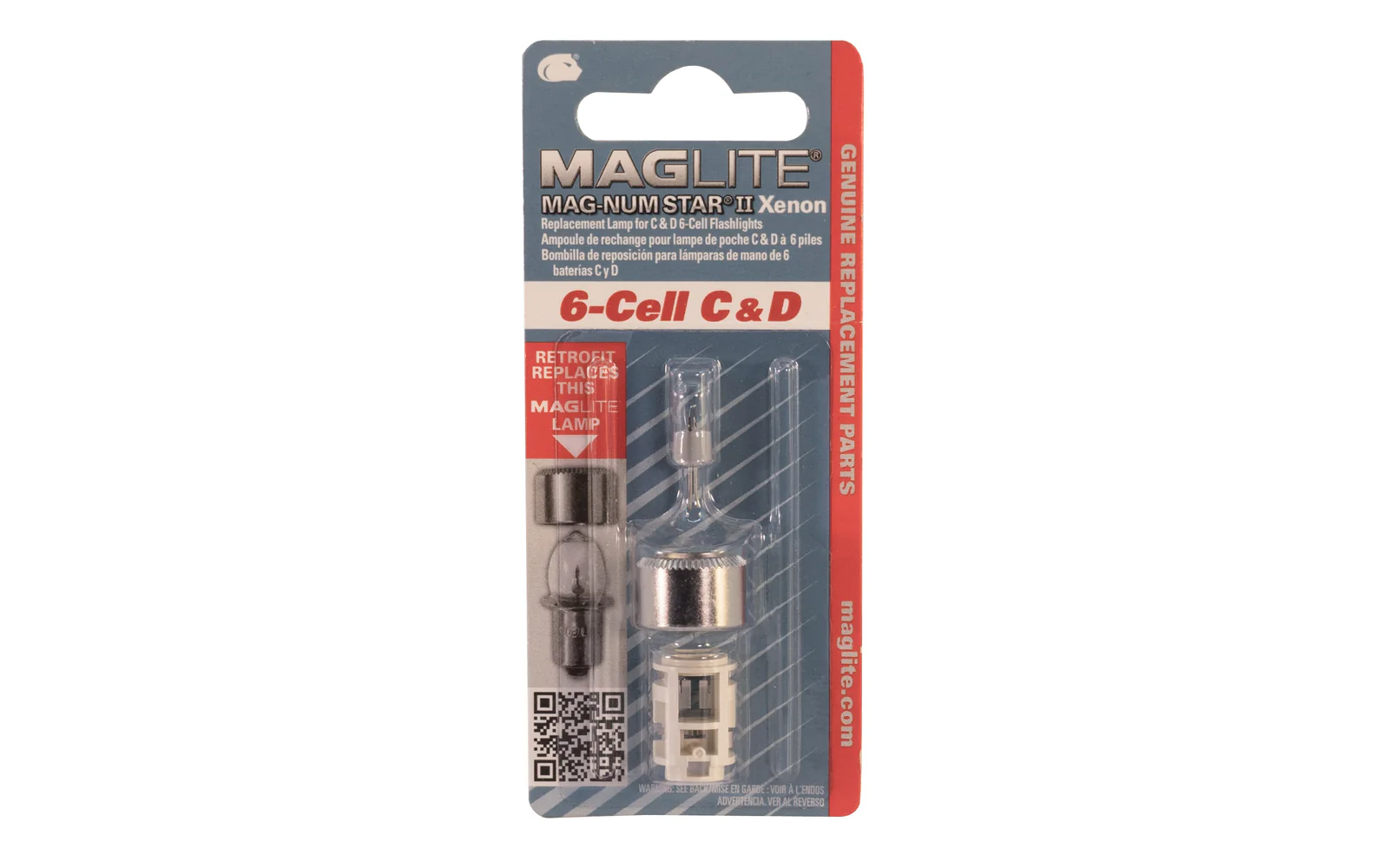 Maglite 6-Cell C & D Replacement Lamp