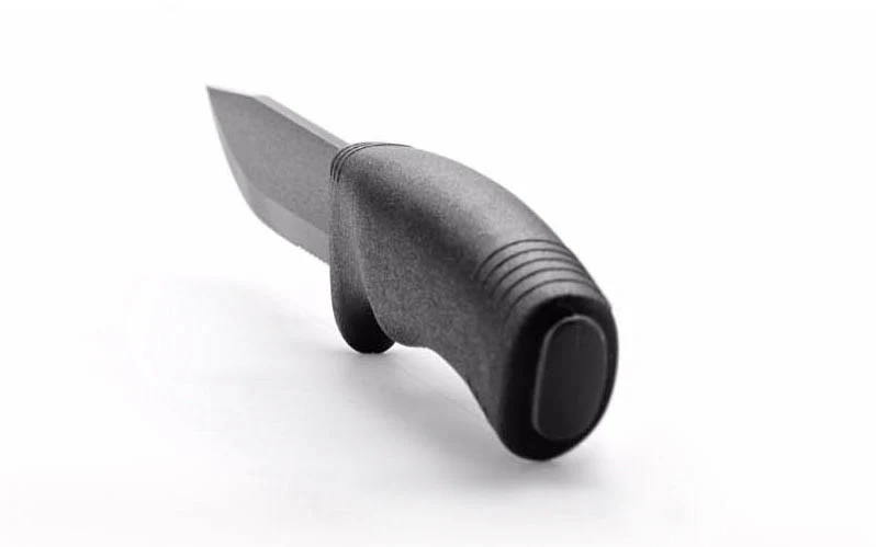 Mora Bushcraft Black Stainless Steel Knife ~ Partial Serration - Image 5