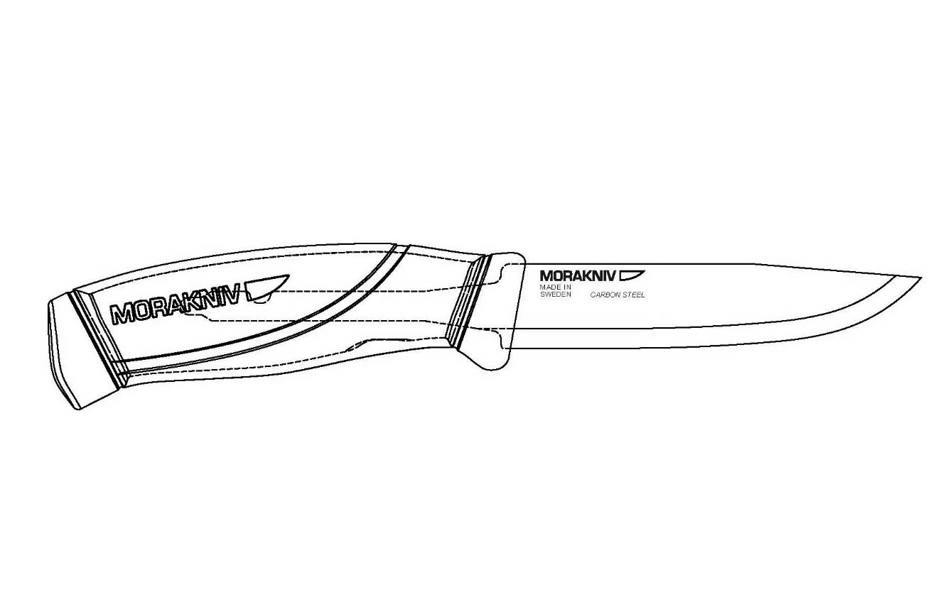 Mora Carbon Steel "Clipper" Knife - Image 3