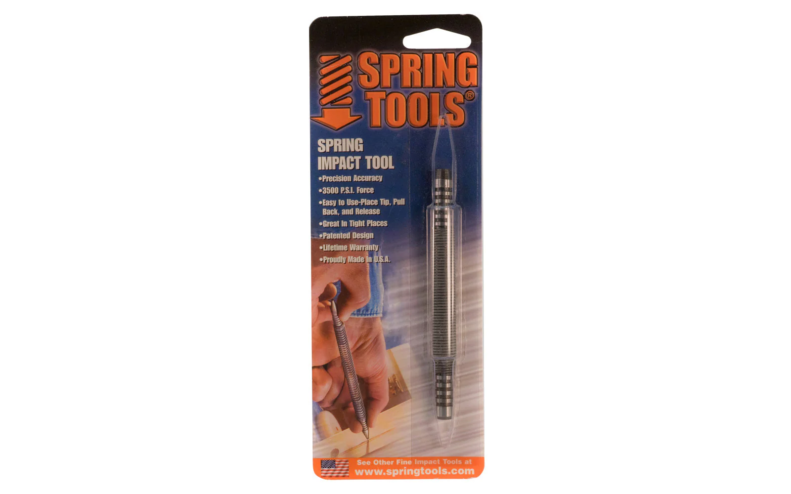 Noxon Spring Impact Tool 4/32" Nail Starter