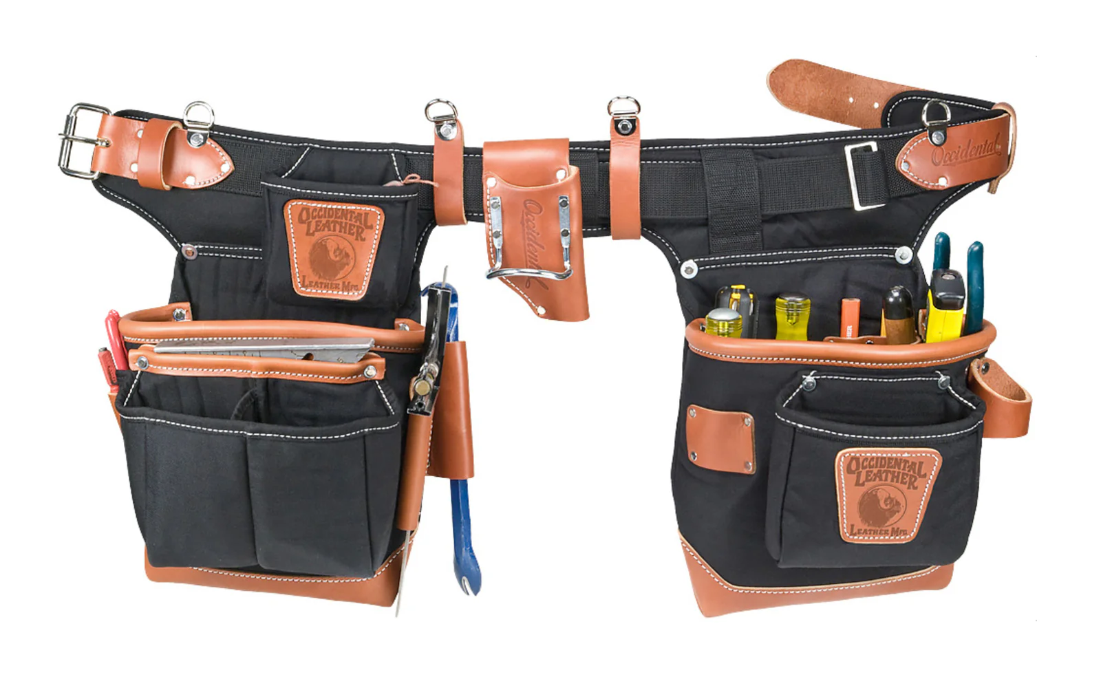 Occidental Leather "Adjust-To-Fit" FatLip Tool Belt Set ~ 9850
