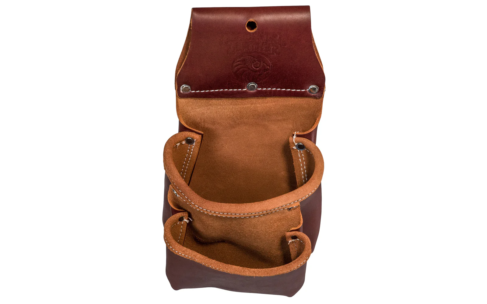 Occidental Leather Compact Double-Pocket Utility Bag ~ 6104 - Image 2