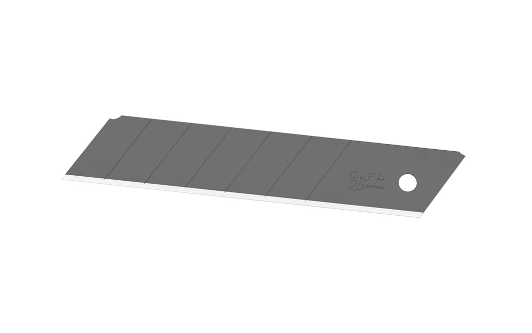 Olfa "HBB-20B" 25 mm Replacement Black Blades - 20 Pack