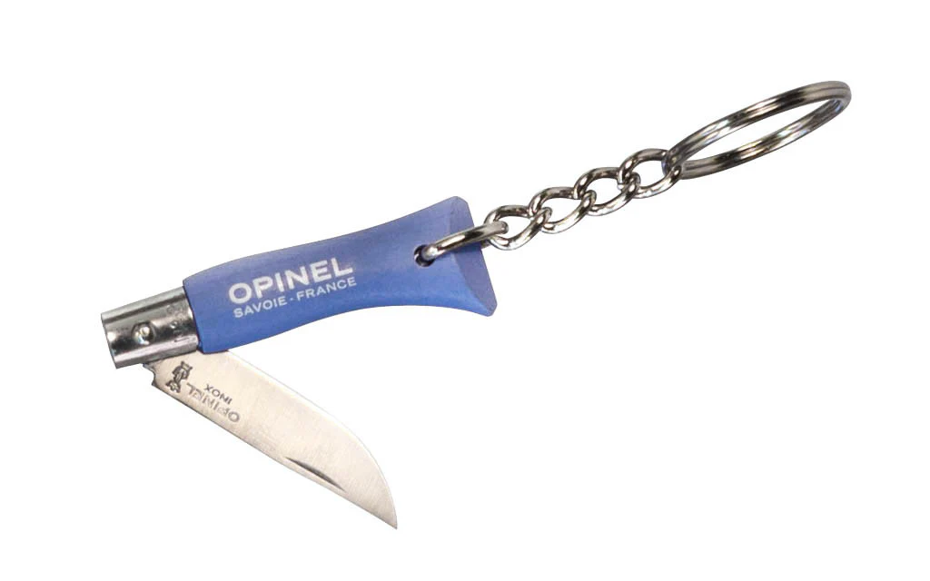 Opinel Mini No. 2 Stainless Steel Knife with Keychain - Image 3