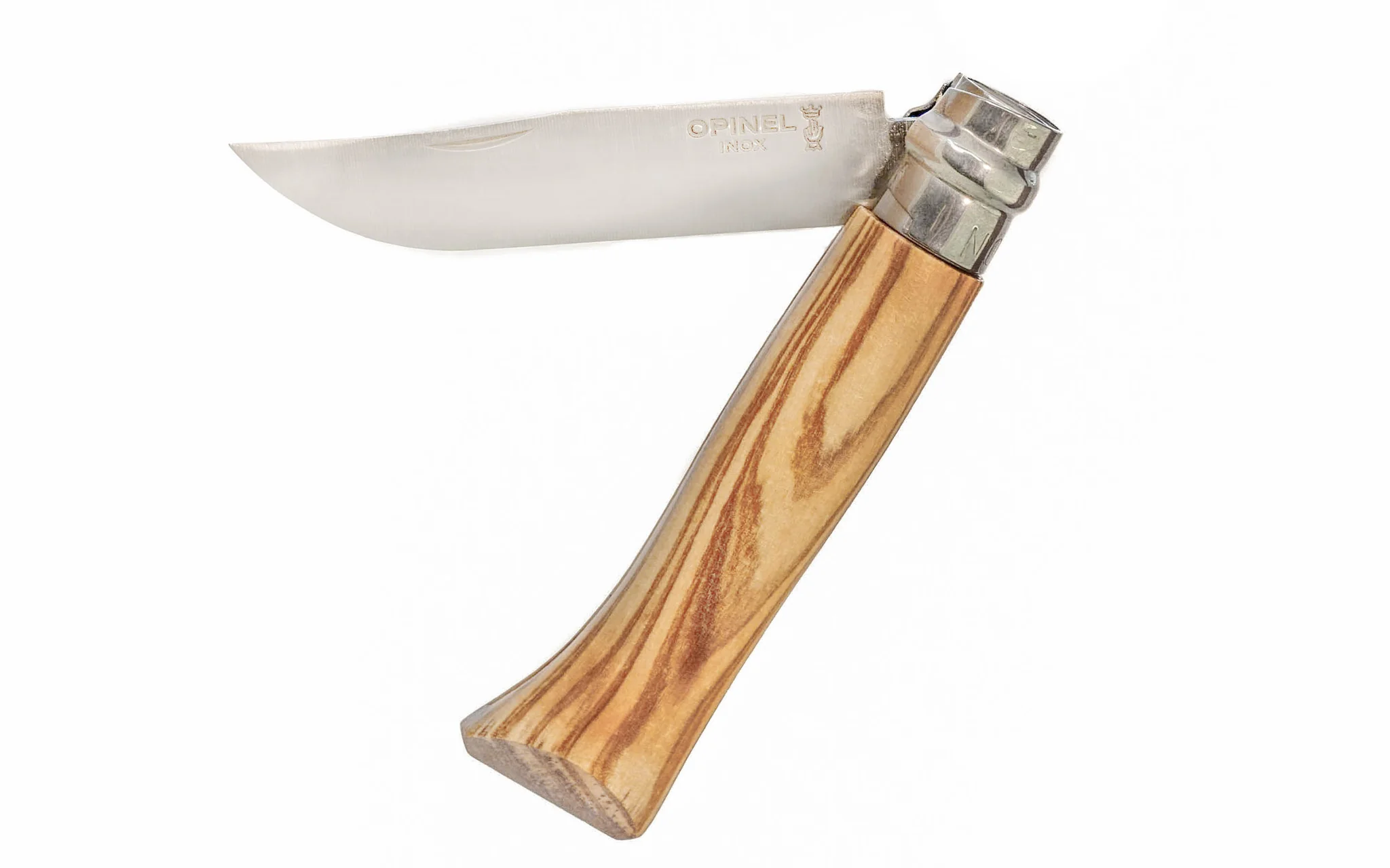 Opinel Stainless Steel Knife Gift Box Set ~ Olivewood Handle - Image 3