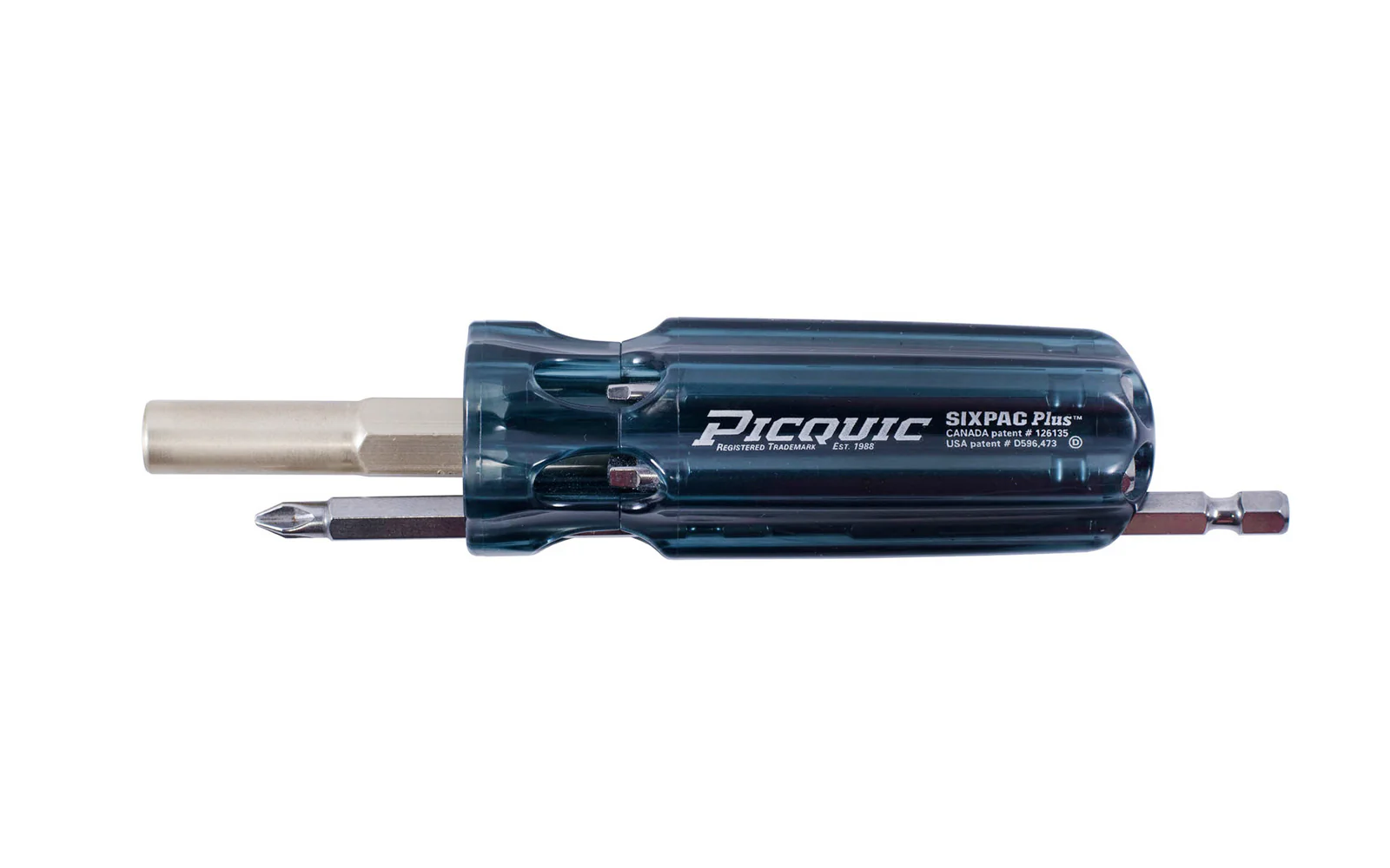 Picquic Black "Sixpac Plus" Multi-Bit Screwdriver - Image 2
