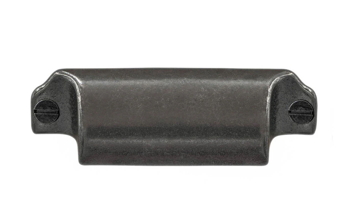 Cast Iron Bin Pull ~ 3-1/8" on Centers