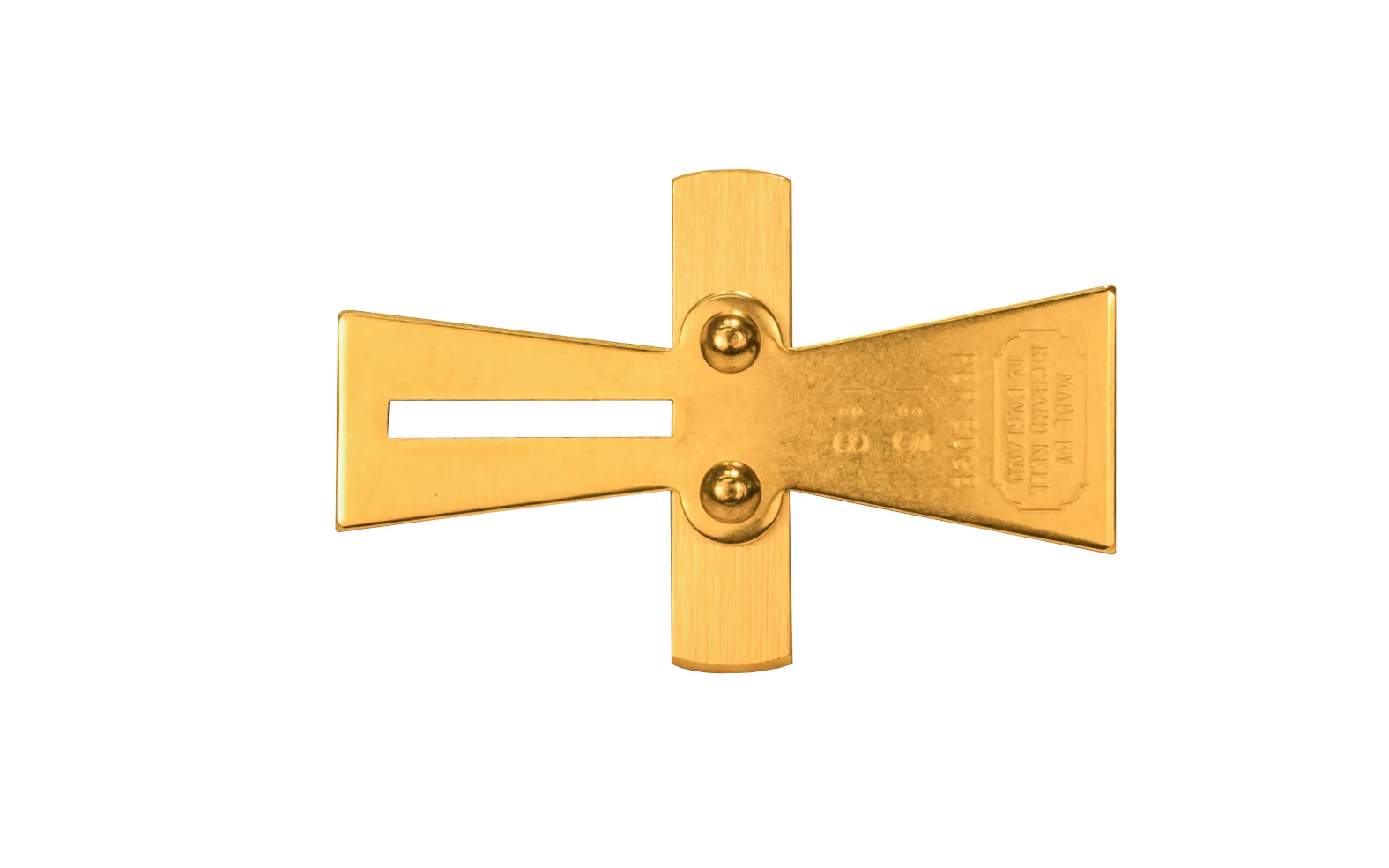 Richard Kell Deluxe Brass Dovetail Gauge & Try Square - Image 2