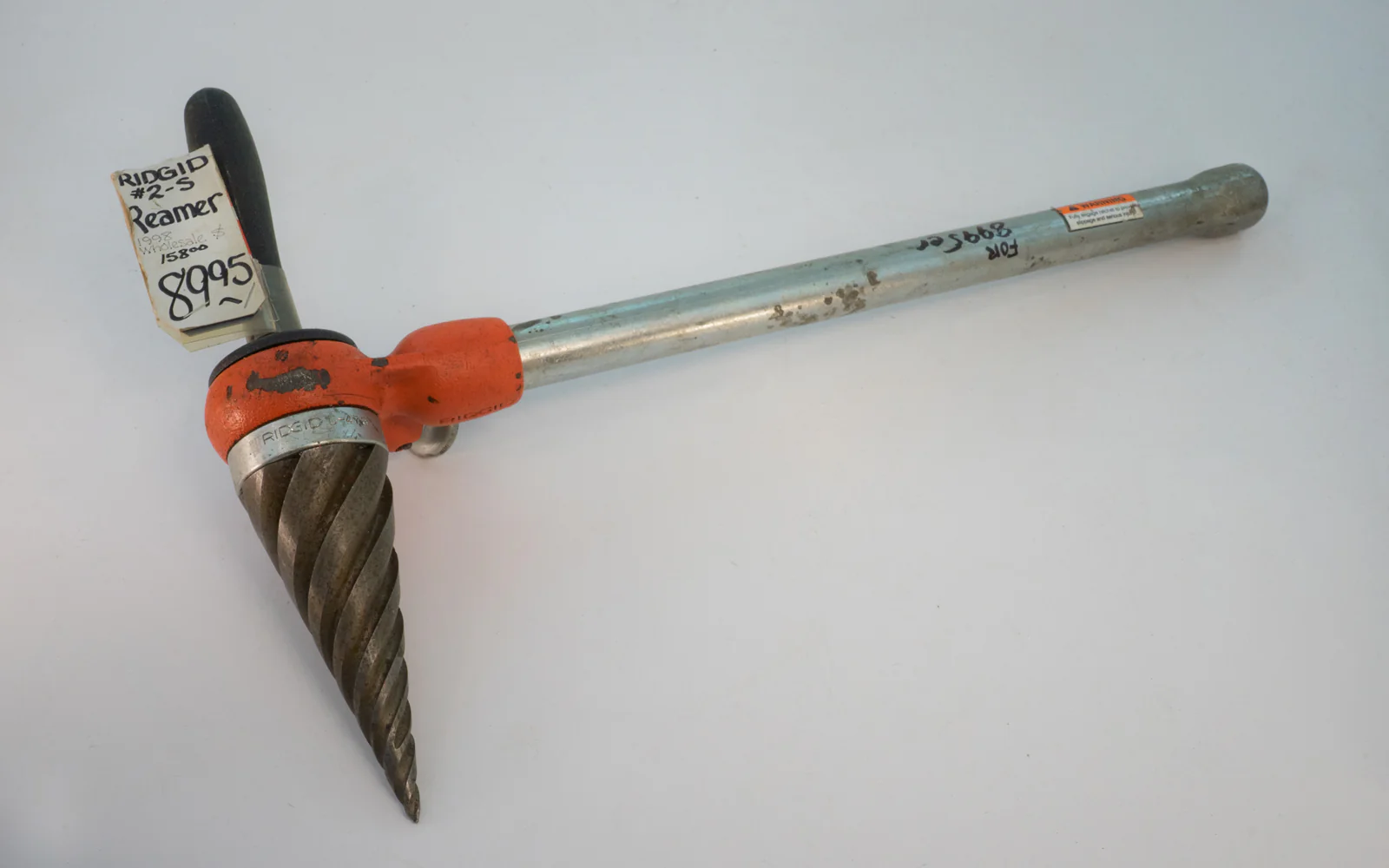 Rigid No. 2-S Spiral Pipe Reamer