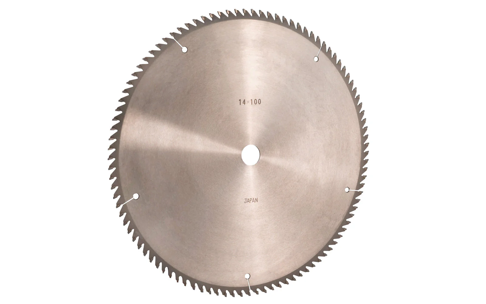 Japanese Sanwa 14" Circular Saw Blade - 100 Tooth - 0° Hook