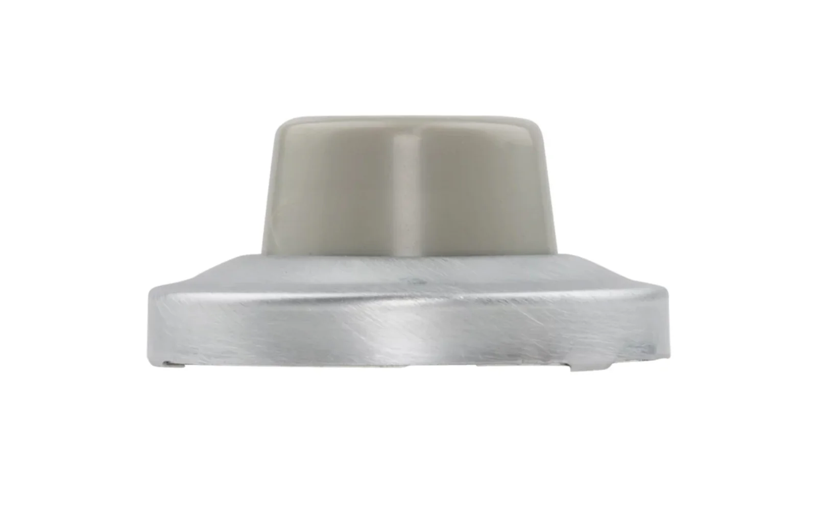 Satin Chrome Finish Solid Brass Wall Door Stop - Image 3