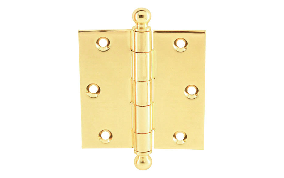 Single Classic Ball-Tip Door Hinge ~ 3-1/2" x 3-1/2"
