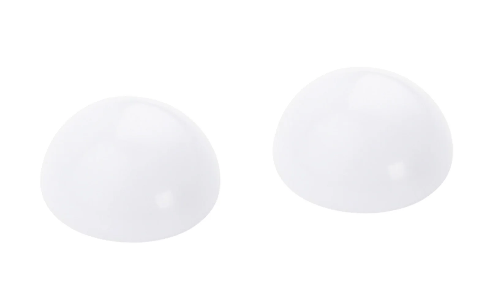 Softstop White Wall Door Bumpers - 2 Pack