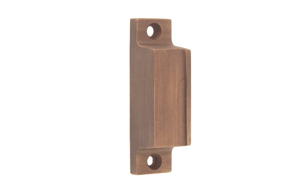 Solid Brass Box Strike for Screen Door Latch - Image 5