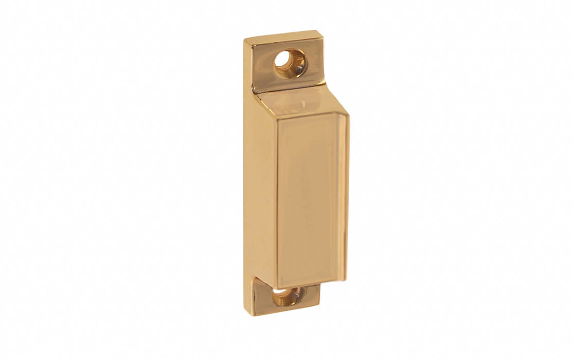 Solid Brass Box Strike for Screen Door Latch - Image 6