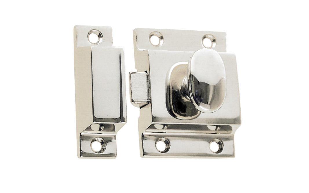Solid Brass Cupboard Cabinet Latch ~ Large Size - Image 3