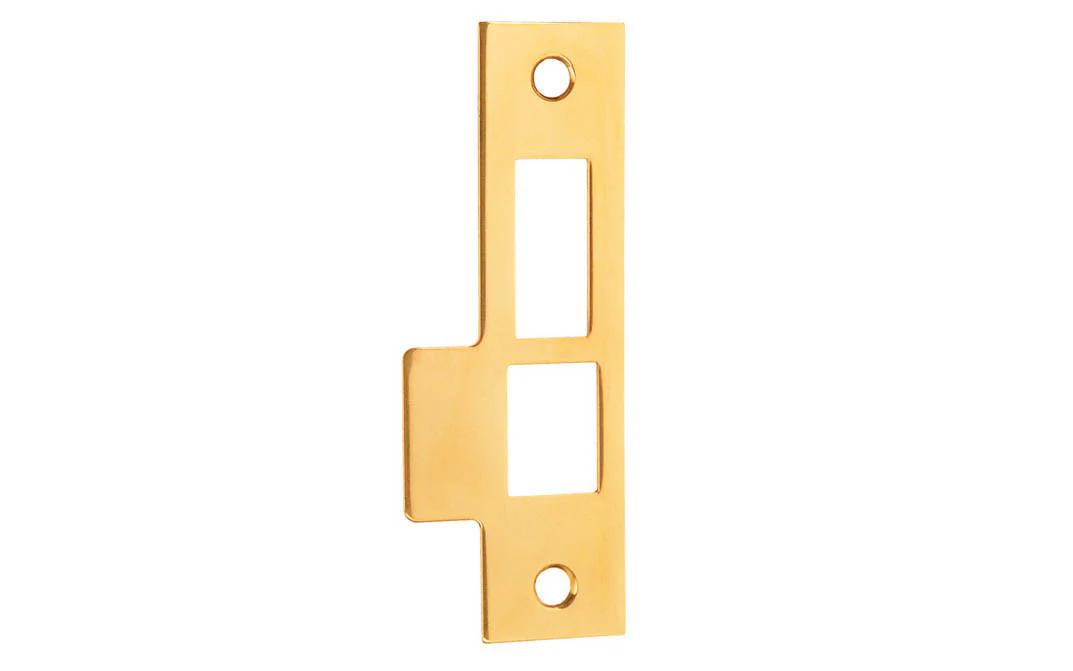 Solid Brass Door Mortise Strike ~ 3-7/8" x 1" - Image 5
