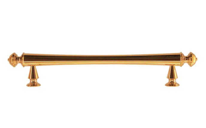 Solid Brass Elegant Handle ~ 5" On Centers - Image 2