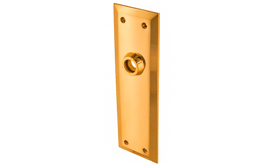 Solid Brass Escutcheon Door Plate - Image 3