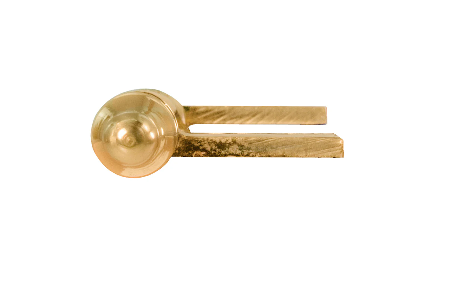 Solid Brass "Flag" Hinges with Steeple Tips - Left - Image 2