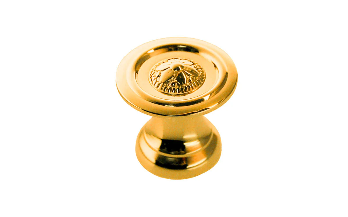 Solid Brass "Flower" Knob - Image 2