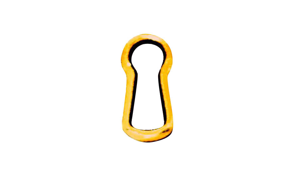 Solid Brass Keyhole Insert