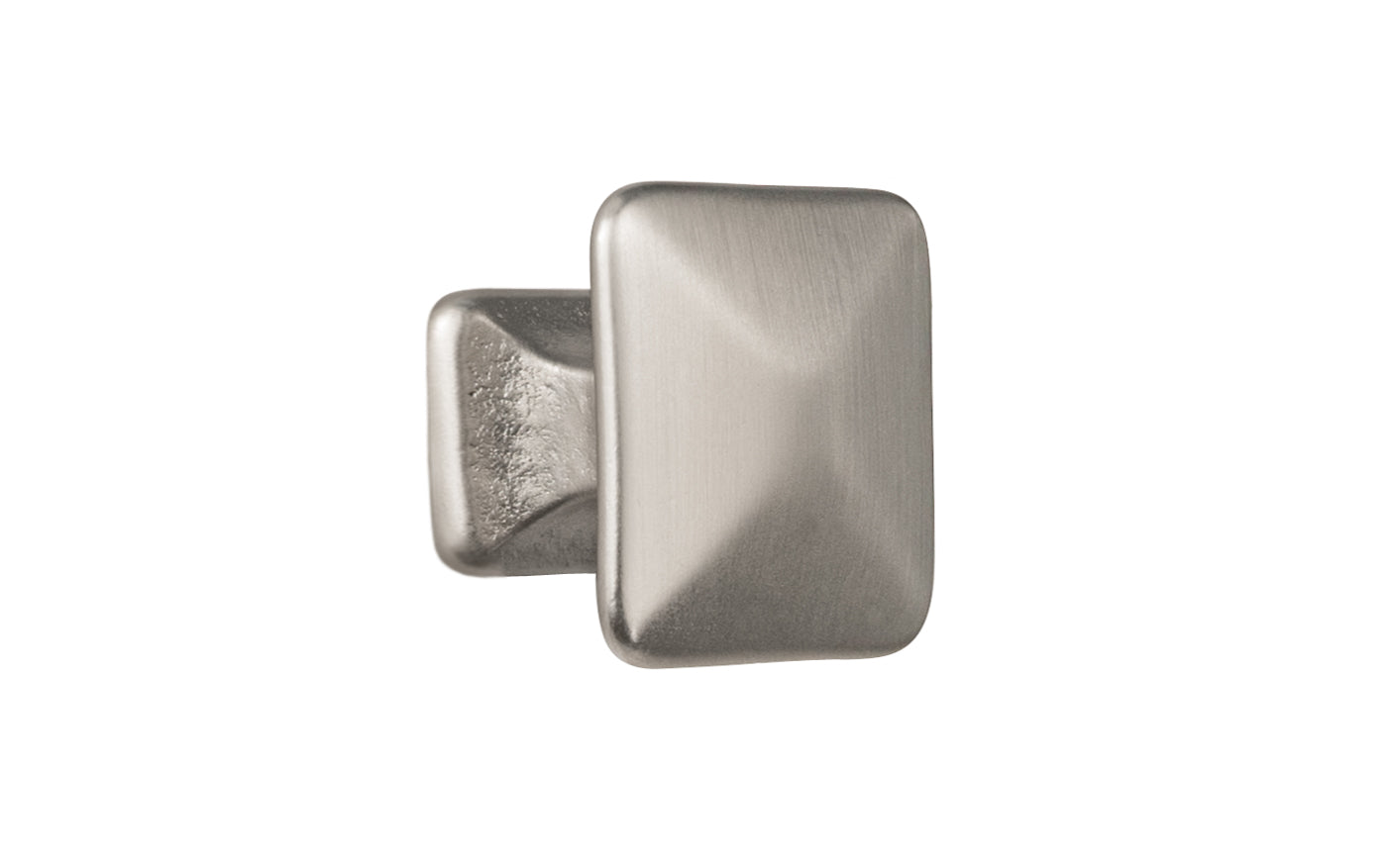 Solid Brass Square Cabinet Knob ~ 1" Size - Image 4