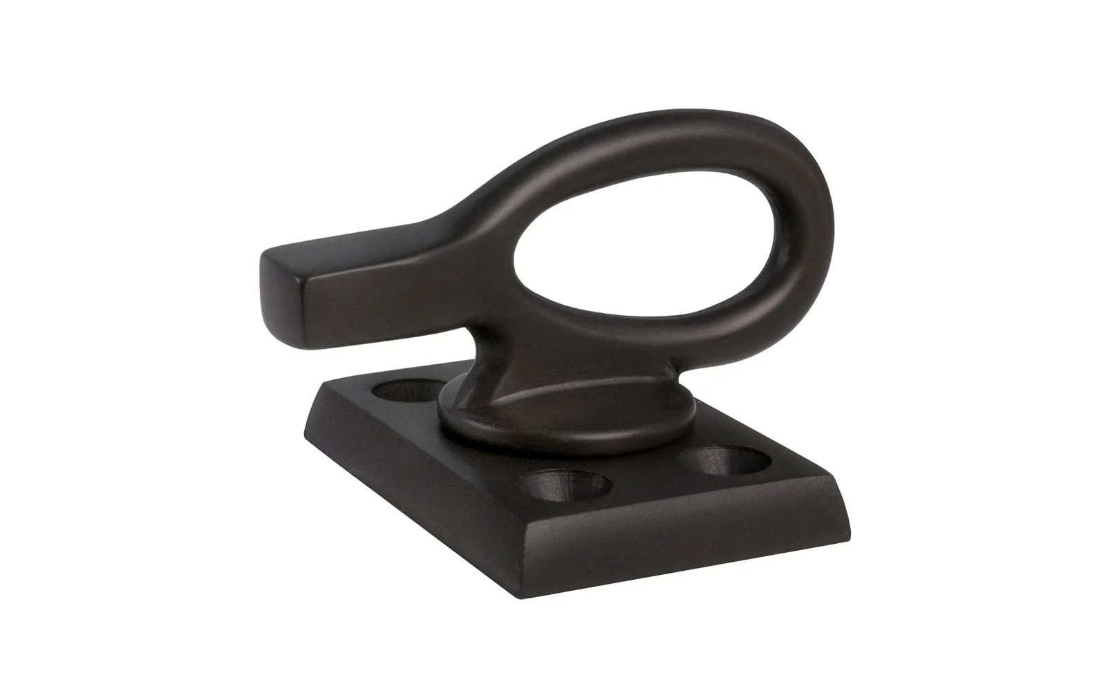 Solid Brass Ring Handle Casement Window Latch - Image 3