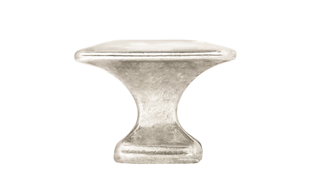 Solid Brass Square Cabinet Knob ~ 1-1/4" Size - Image 7