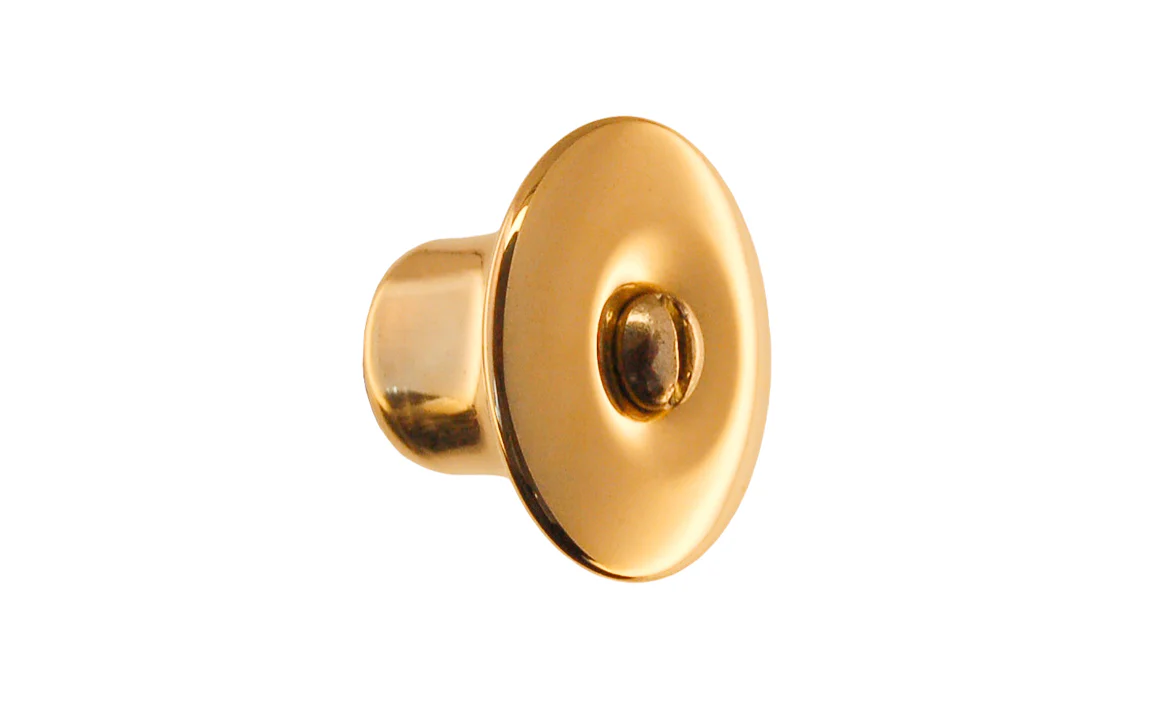 Stamped Brass Hoosier Knob