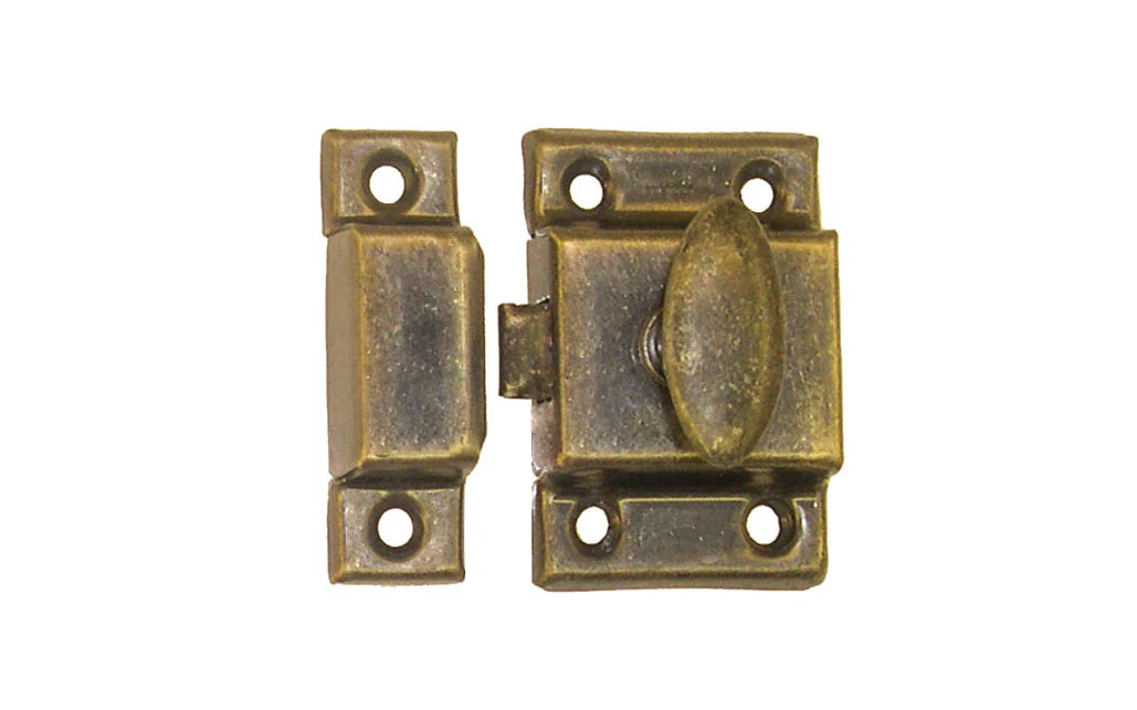 Stamped Steel Cabinet Latch ~ Small Size - Image 2