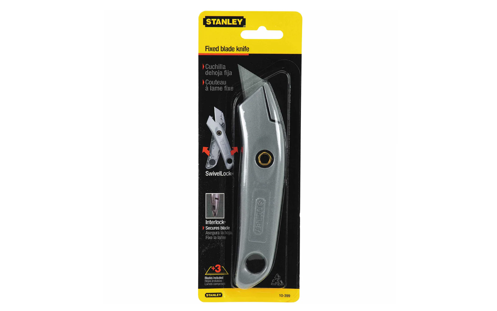 Stanley Fixed Blade Utility Knife ~ 10-399 - Image 2