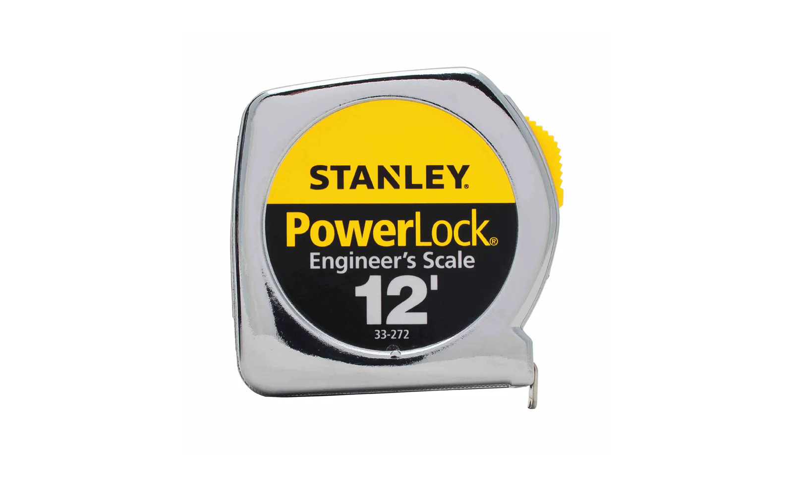 Stanley Powerlock 12' Tape Measure ~ Engineer's Scale - Image 2