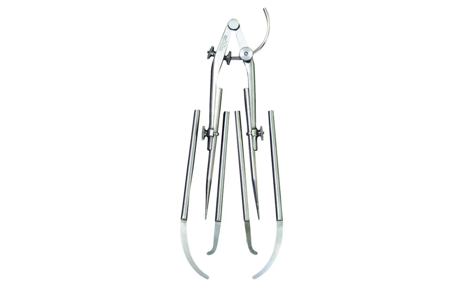 Starrett 9" Extension Dividers with Caliper Legs