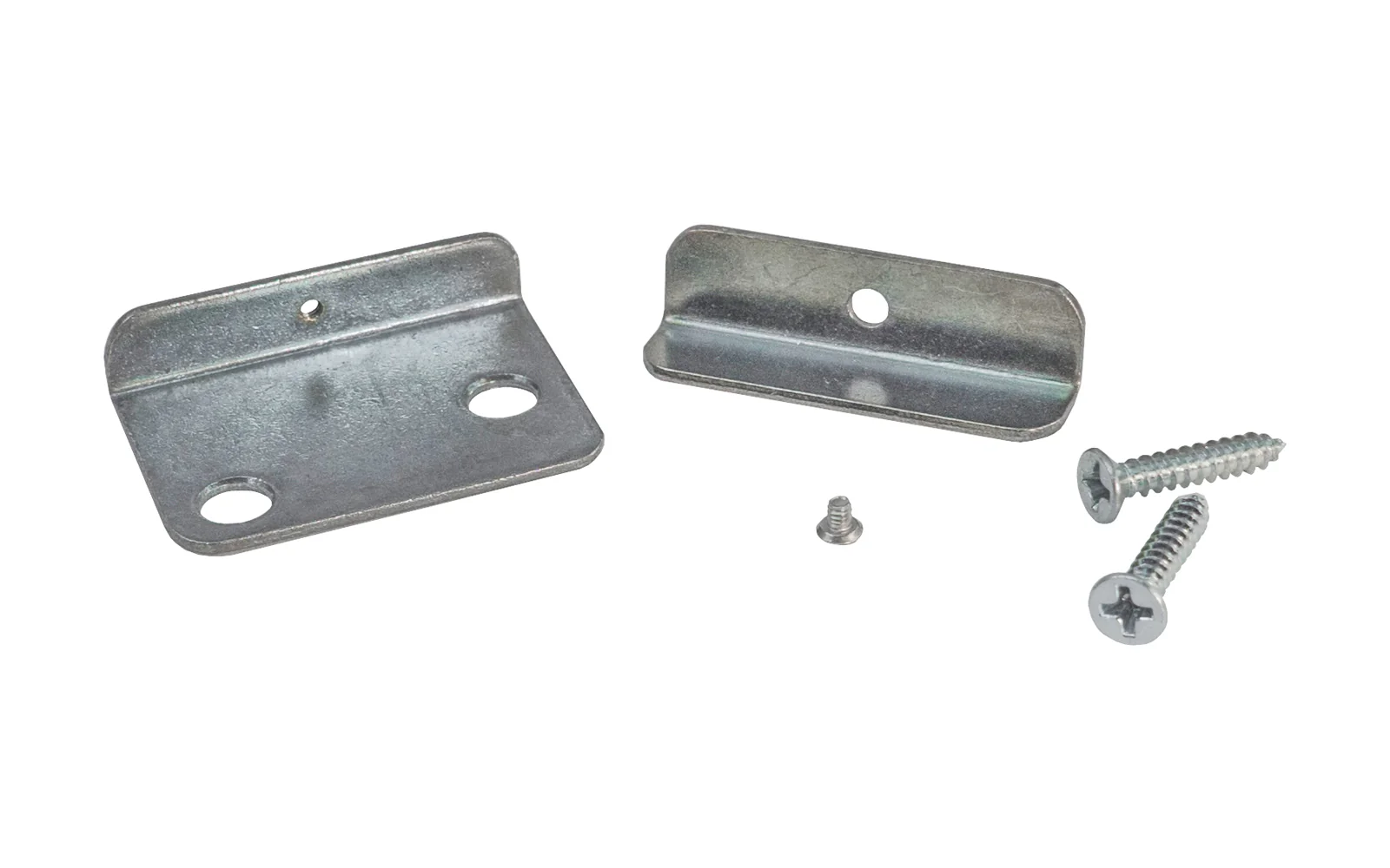 Steel Mirror Clip Support Hanger with Upper Flange - 1/4" Opening - Image 2